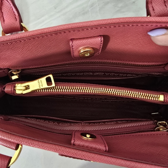 Prada Promenade Saffiano "Barbie Pink" Bag - Picture 12 of 16